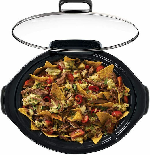 Crock-Pot Slow Cooker 350W with Capacity 7.5L Silver