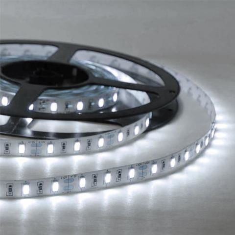 Fos me Waterproof LED Strip 12V Cold White Light 5m Type SMD5050