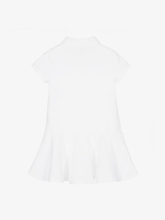 Ralph Lauren Kids Dress Short Sleeve White