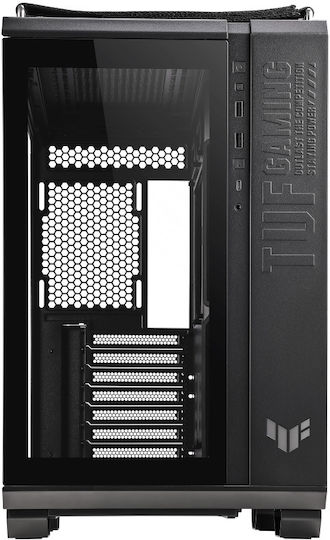 Asus TUF GT502 Геймърско Midi Tower Компютърна Кутия с Черен Страничен Прозорец