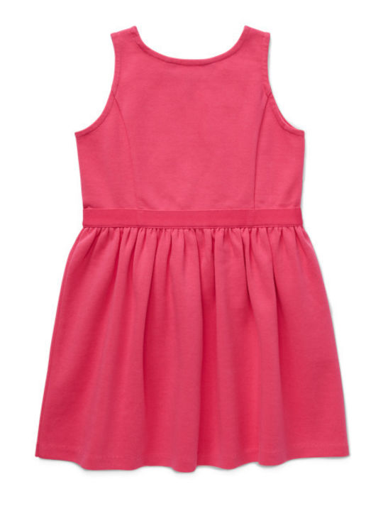 Ralph Lauren Kids Dress Sleeveless Fuchsia