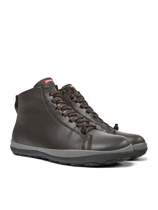 Peu Pista Gm Gtx Leder Anatomisch Herrenstiefel Wasserdicht Braune