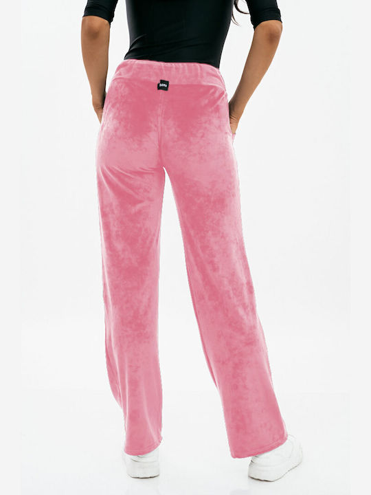 Bodymove Sweatpants Velvet Pink