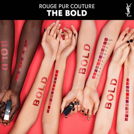 Ysl Rouge Pur Couture The Bold Червило Чисто 21 парадокса на Rouge 3gr