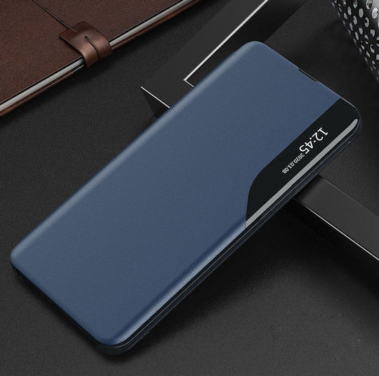 Powertech Buchen Sie Synthetisches Leder Magnetisch Blau (Poco M4 Pro 5G / Redmi Note 11s 5G)