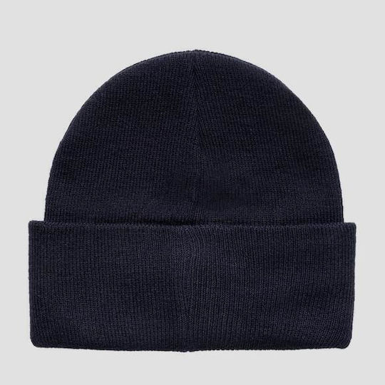 Beanie Ανδρικός Σκούφος Πλεκτός σε Navy Μπλε χρώμα