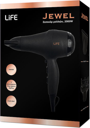 Life Hair Dryer with Diffuser 2000W