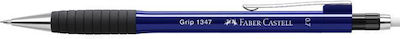 Faber-Castell Mechanischer Bleistift Metallisch 0.7mm mit Radiergummi Blue/Black 134755