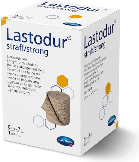 Hartmann Lastodur Strong Ελαστικός Επίδεσμος 10cm x 7m Καφέ