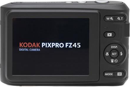 Kodak PIXPRO FZ45 Friendly Compact Φωτογραφική Μηχανή 16MP Οπτικού Ζουμ 4x με Οθόνη 2.7" Μαύρη
