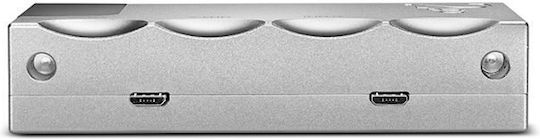Chord Electronics Electronics 2GO Streamer / Wifi Network Player Ασημί