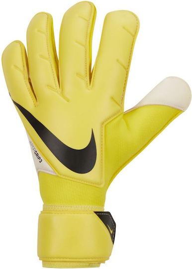 Nike Vapor Grip 3 Γάντια Τερματοφύλακα Ενηλίκων Κίτρινα