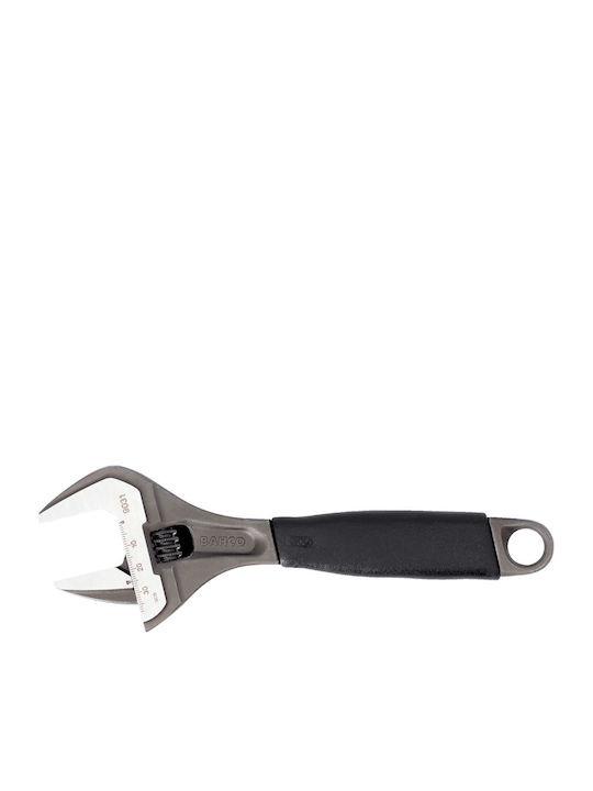 Bahco French Wrench with Adjustable Opening 38mm and Anti-Slip Handle 218mm 8"