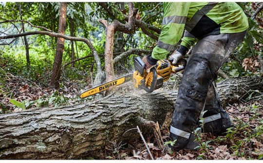 DEWALT Flexvolt Верижен Трион Бензинов 2.7 Конски Сили 5 Кг с Лама 45 См