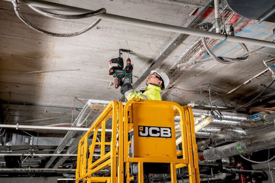 Metabo KH 18 LTX BL 24 Q Impact Rotary Hammer Cordless Brushless 18V 2x4Ah with SDS Plus Socket