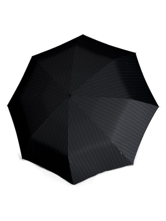 Knirps Automat Umbrelă de ploaie Compact Neagră