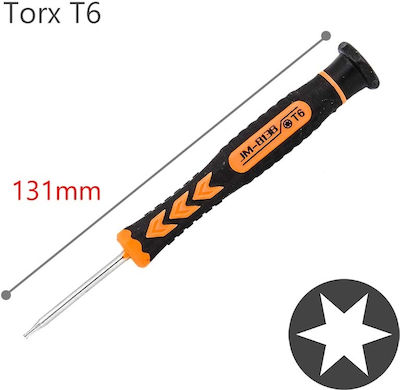 Jakemy Șurubelniță De Precizie Torx cu Dimensiunea Vârfului T6 cu Dimensiunea Vârfului 1.7mm