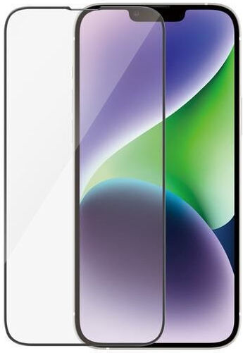PanzerGlass Ultra-wide Fit Antibacterial Full Face Tempered Glass Μαύρο (iPhone 14 Plus / 13 Pro Max)