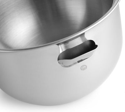 Hendi Bain-marie pan Stainless Sauce Pan Capacity 1lt with Diameter 16.5cm and Height 33cm.