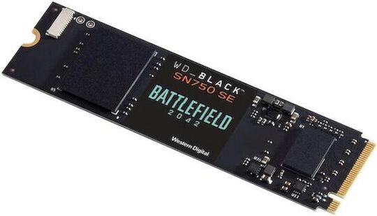 Western Digital WD_BLACK SN750 SE Battlefield 2042 SSD 1000ГБ M.2 NVMe PCI Express 4.0 WDBB9J0010BNC-WRSN