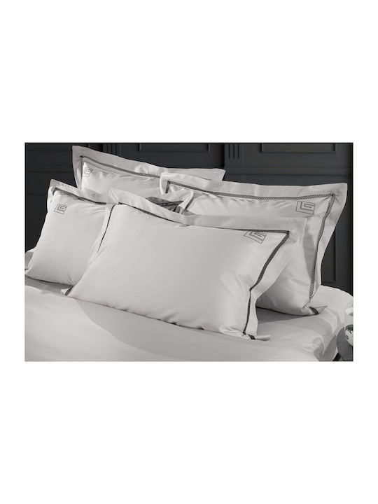 Guy Laroche Bettwäsche-Set King Size 270x280cm. Blend Cement 4Stück