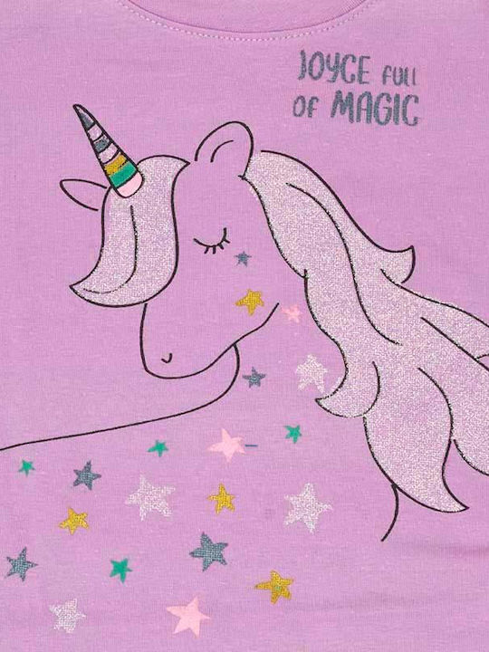 Комплект Зима 2бр Лилав Magic Unicorn