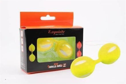 Chisa Novelties Ben Wa Balls Yellow