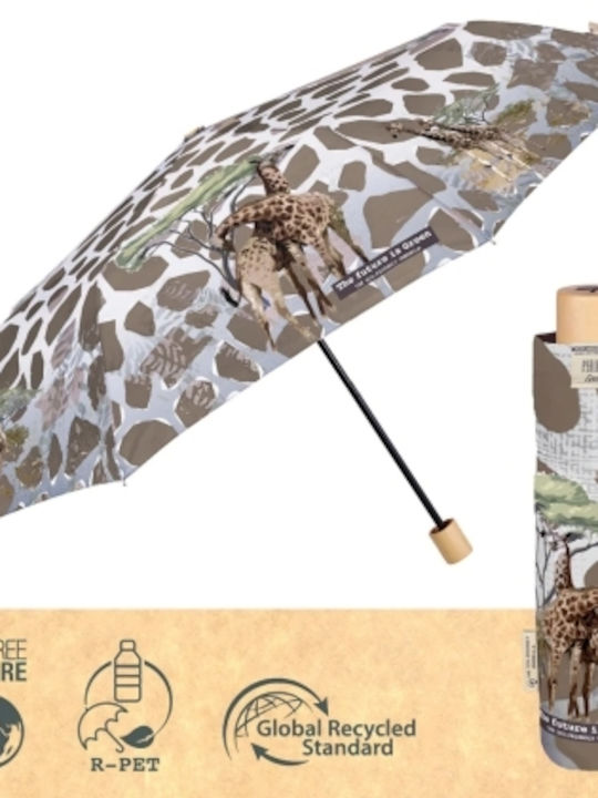 Rain Automatic Umbrella Compact Camel