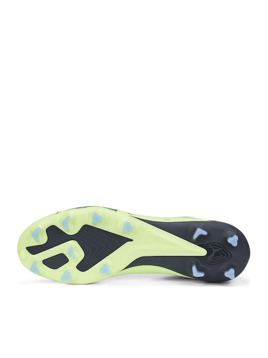 PUMA Ultra Mach FG/AG Fußballschuhe mit Stollen Fizzy Light / Parisian Night / Blue Glimmer
