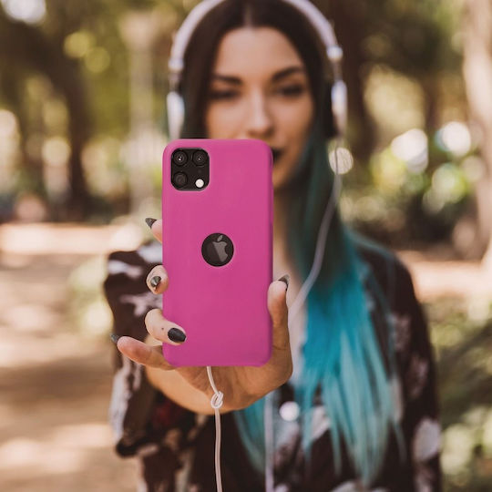 Forcell Back Cover Σιλικόνης Hot Pink (Xiaomi Mi 10T Lite)
