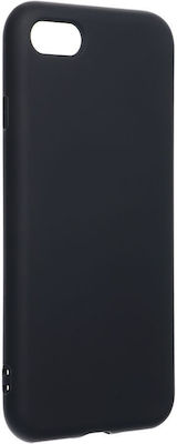 Forcell Silicone Lite Back Cover Σιλικόνης Μαύρο (iPhone 8/7)