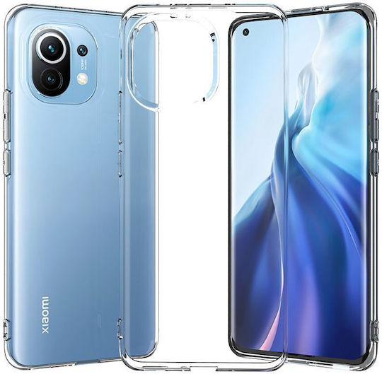 Ultra Slim 2mm Back Cover Silicone 2mm Transparent (Xiaomi Mi 11 Lite / 11 Lite 5G / 11 Lite 5G NE) transparent-5903396113390