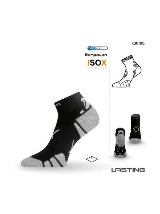 Lasting Running Socks Black 1 Pair