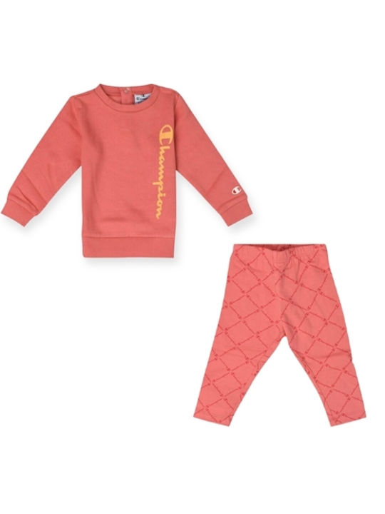 Champion Kids Set with Leggings Winter 2pcs Orange