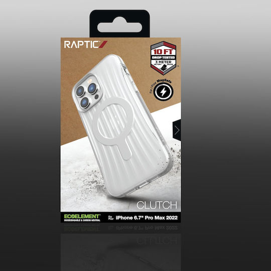 X-Doria Raptic Clutch Back Cover Plastic 2mm Transparent (iPhone 14 Pro Max)