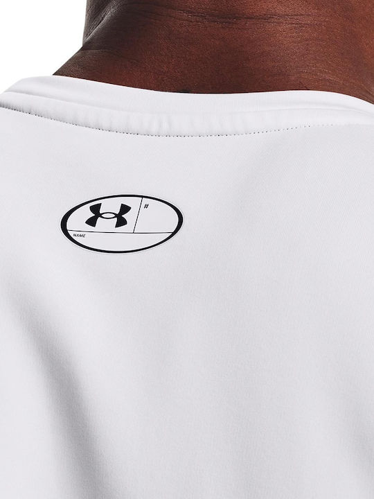 Under Armour ColdGear Fitted Crew White