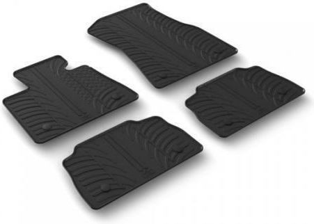 Lampa Set of Front and Rear Mats 4pcs for BMW X6 2019+ Black