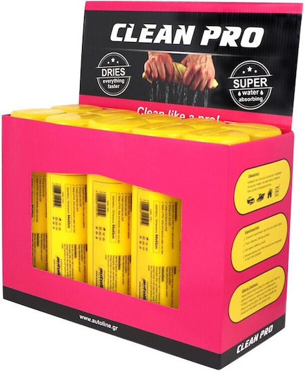 Autoline Clean Pro Συνθετικό Δέρμα Καθαρισμού Αυτοκινήτου 64x43cm