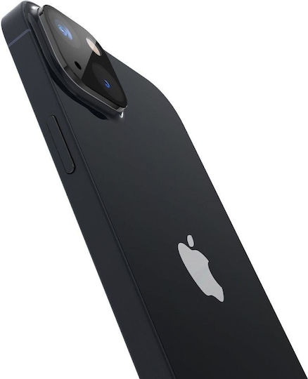 Spigen Optik.tr Προστασία Κάμερας Tempered Glass Μαύρο για το iPhone 14 / 14 Plus