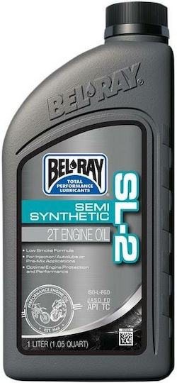 Bel-Ray SL-2 Semi-synthetic Motorcycle Oil for Two-Stroke Engines 1lt