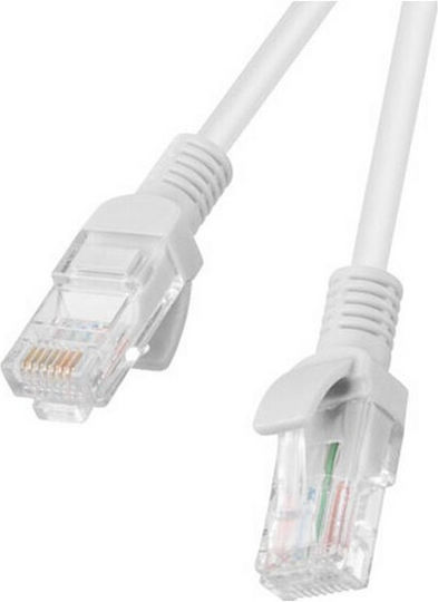 Lanberg U/UTP Cat.5e Ethernet Network Cable 15m White 1pcs