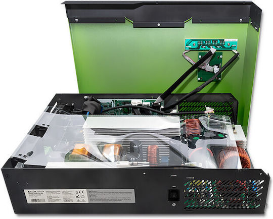 Qoltec Hybrid Off-Grid Τροποποιημένου Ημιτόνου Wechselrichter Ισχύος 3500W με Nenn-Eingangsspannung 24V 53886