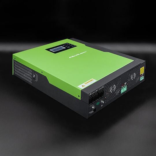 Qoltec Hybrid Off-Grid Τροποποιημένου Ημιτόνου Wechselrichter Ισχύος 3500W με Nenn-Eingangsspannung 24V 53886
