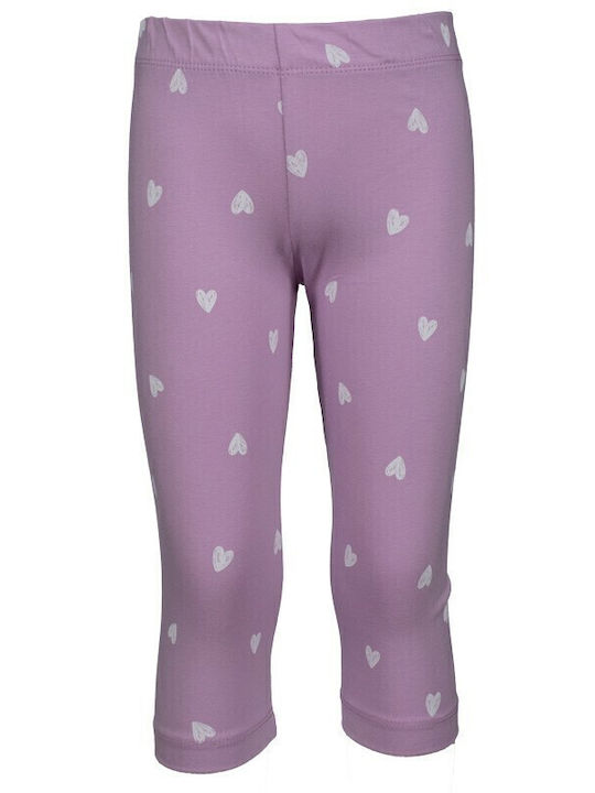 Kids' Set with Leggings Summer 2pcs White