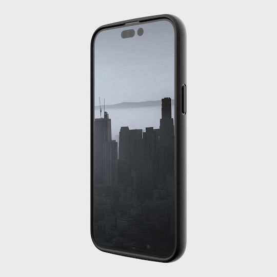 Raptic Slim Back Cover Πλαστικό / Σιλικόνης Μαύρο (iPhone 14 Pro Max)