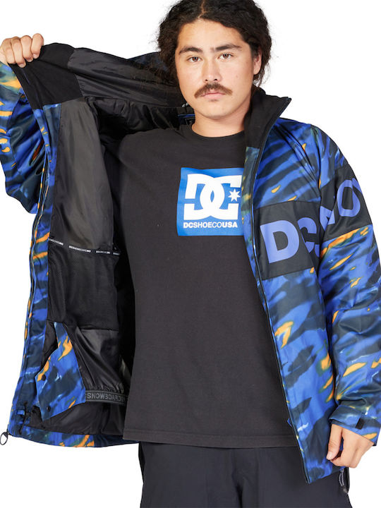 DC Propaganda ADYTJ03047-XKBN Männer Jacke aus für Ski & Snowboard Blau