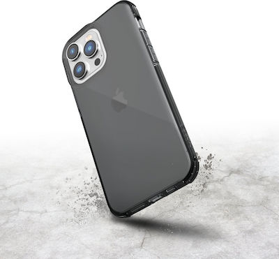 Raptic Clear Plastic / Silicone Back Cover Durable Gray (iPhone 14 Pro)