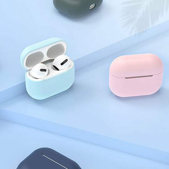 Hurtel Soft Silicone Case Black for Apple AirPods 3