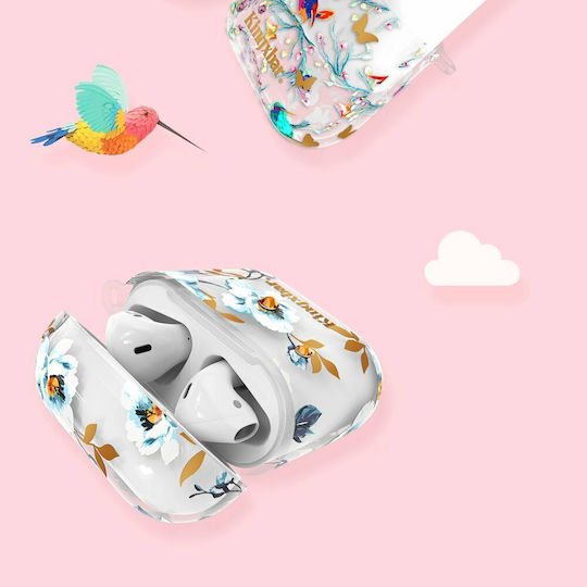 Kingxbar Θήκη Σιλικόνης σε Μαύρο χρώμα για Apple AirPods