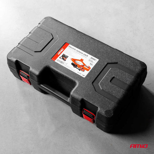 AMiO Hand Operated Car Scissor Jack with Lifting Height up to 35cm and Lifting Weight up to 30 Tons /AM